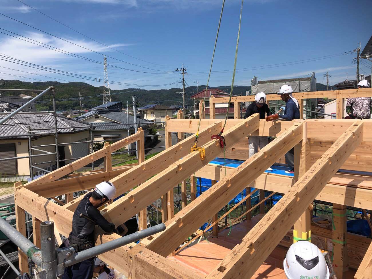 鹿児島、木の家~現場レポート① 上棟式編~ | MOOK HOUSE ムックハウス